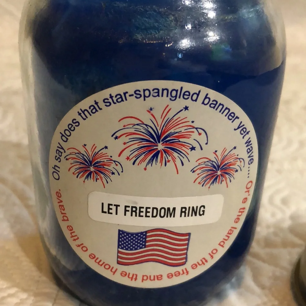 Candle Cottage Let Freedom Ring Candle, new‎